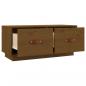 Preview: TV-Schrank Honigbraun 80x34x35 cm Massivholz Kiefer