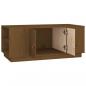 Preview: Couchtisch Honigbraun 100x50x41 cm Massivholz Kiefer