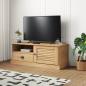 Preview: ARDEBO.de - TV-Schrank VIGO 106x40x40 cm Massivholz Kiefer