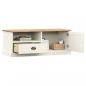 Preview: TV-Schrank VIGO Weiß 106x40x40 cm Massivholz Kiefer