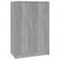 Preview: Schuhschrank Grau Sonoma 60x35x92 cm Holzwerkstoff