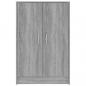 Preview: Schuhschrank Grau Sonoma 60x35x92 cm Holzwerkstoff