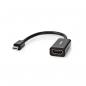 Preview: Mini Displayport-Kabel | DisplayPort 1.2 | Mini DisplayPort Stecker | HDMI? Ausgang | 21.6 Gbps | Vernickelt | 0.20 m | Rund | PVC | Schwarz | Aufhänger (Menge: 50 je Bestelleinheit)