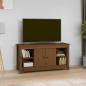 Preview: ARDEBO.de - TV-Schrank Honigbraun 103x36,5x52 cm Massivholz Kiefer