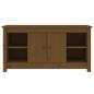 Preview: TV-Schrank Honigbraun 103x36,5x52 cm Massivholz Kiefer