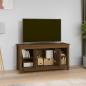 Preview: TV-Schrank Honigbraun 103x36,5x52 cm Massivholz Kiefer