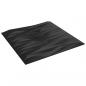 Preview: Wandpaneele 12 Stk. Schwarz 50x50 cm XPS 3 m² Stein