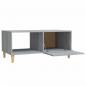 Preview: Couchtisch Grau Sonoma 89,5x50x40 cm Holzwerkstoff