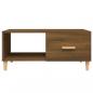 Preview: Couchtisch Braun Eichen-Optik 89,5x50x40 cm Holzwerkstoff