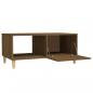 Preview: Couchtisch Braun Eichen-Optik 89,5x50x40 cm Holzwerkstoff