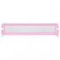 Preview: Kleinkind-Bettschutzgitter Rosa 180x42 cm Polyester