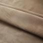 Preview: Verdunkelungsvorhang mit Haken Samt Beige 290 x 245 cm