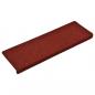 Preview: Treppenmatten 15 Stk. Nadelvlies 65x21x4 cm Rot