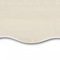 Preview: Markisenbespannung Canvas Creme 4x3 m (ohne Rahmen)