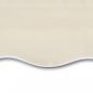 Preview: Markisenbespannung Canvas Creme 6x3 m (ohne Rahmen)