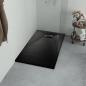 Preview: ARDEBO.de - Duschwanne SMC Schwarz 80×80 cm