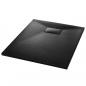 Preview: Duschwanne SMC Schwarz 90×70 cm