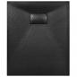 Preview: Duschwanne SMC Schwarz 90×70 cm