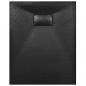 Preview: Duschwanne SMC Schwarz 100×70 cm