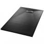 Preview: Duschwanne SMC Schwarz 120×70 cm