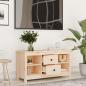 Preview: TV-Schrank 103x36,5x52 cm Massivholz Kiefer