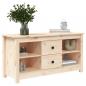 Preview: TV-Schrank 103x36,5x52 cm Massivholz Kiefer