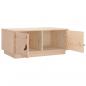 Preview: Couchtisch 80x50x35 cm Massivholz Kiefer