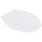 Preview: Hohe Spülrandlose Toilette Soft-Close 7 cm Höher Keramik Weiß