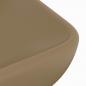 Preview: Luxus-Waschbecken Rechteckig Matt Creme 71x38 cm Keramik