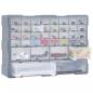 Preview: Multi-Schubladen-Organizer mit 40 Schubladen 52x16x37,5 cm 