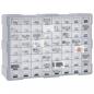Preview: Multi-Schubladen-Organizer mit 64 Schubladen 52x16x37,5 cm