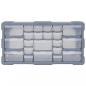 Preview: Multi-Schubladen-Organizer mit 22 Schubladen 49x16x25,5 cm 