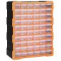 Preview: ARDEBO.de - Multi-Schubladen-Organizer mit 60 Schubladen 38x16x47,5 cm 