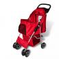 Preview: ARDEBO.de - Hundewagen Hundebuggy Rot 