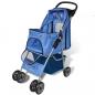 Preview: Hundewagen Hundebuggy Blau 