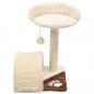 Preview: Katzen-Kratzbaum Sisal 40 cm Beige und Braun