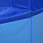 Preview: Hundepool Faltbar Blau 80 x 20 cm PVC