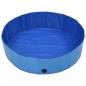 Preview: Hundepool Faltbar Blau 120 x 30 cm PVC