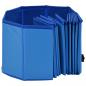 Preview: Hundepool Faltbar Blau 120 x 30 cm PVC