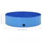 Preview: Hundepool Faltbar Blau 120 x 30 cm PVC