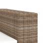 Preview: 2-Sitzer Sofa Echtes Rattan 