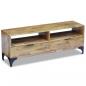 Preview: ARDEBO.de - TV-Schrank Mangoholz 120x35x45 cm