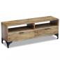 Preview: TV-Schrank Mangoholz 120x35x45 cm