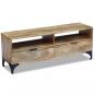 Preview: TV-Schrank Mangoholz 120x35x45 cm