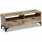 Preview: TV-Schrank Mangoholz 120x35x45 cm