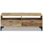 Preview: TV-Schrank Mangoholz 120x35x45 cm