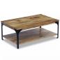 Preview: ARDEBO.de - Couchtisch Mangoholz 100x60x38 cm