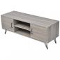 Preview: ARDEBO.de - TV-Schrank Grau 120x40x45 cm Grau