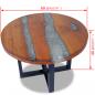 Preview: Couchtisch Teak Harz 60 cm