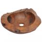 Preview: Becken Teak Massiv 45 cm